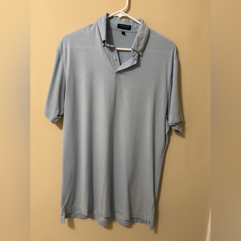 Peter Millar Sky Blue Polo Shirt